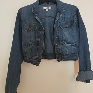 LAST CHANCE - LEI cropped jean jacket